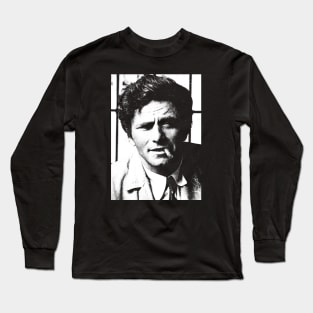 Columbo /// Portrait cigare Long Sleeve T-Shirt